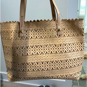 Stella & Dot Avalon Leather Tote